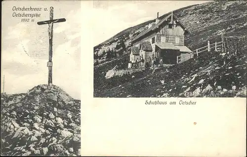 Oetscher Schutzhaus Oetscher Oetscherkreuz Oetscherspitze Kat. 