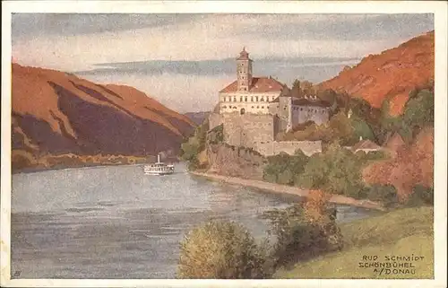 Schoenbuehl Donau Dampfschiff