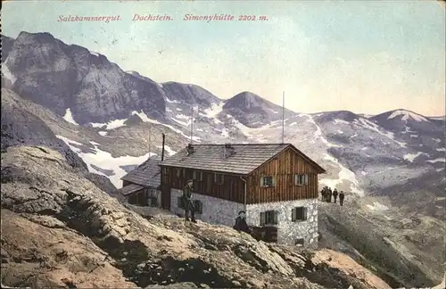 Dachstein Gebirge Salzkammergut Simonyhuette