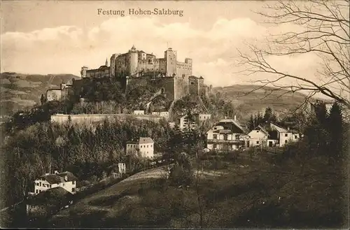 Salzburg Oesterreich Festung Hohen Salzburg Kat. Salzburg