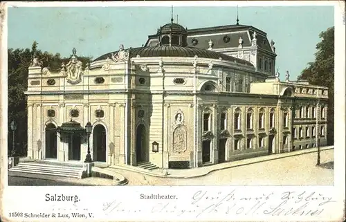 Salzburg Oesterreich Stadttheater Kat. Salzburg