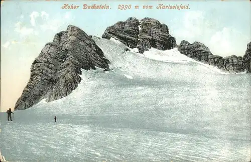 Dachstein Gebirge Hoher Dachstein Karlseisfeld