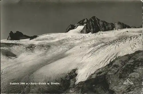 Dachstein Gebirge Karls Eisfeld Dirndln Simonyhuette