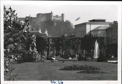 Salzburg Oesterreich Mirabellengarten Kat. Salzburg