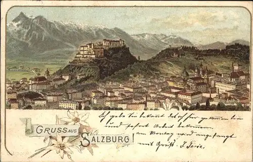 Salzburg Oesterreich  Kat. Salzburg