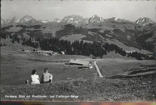 Hornberg Saanenmoeser Waadtlaender Freiburger Berge /  /