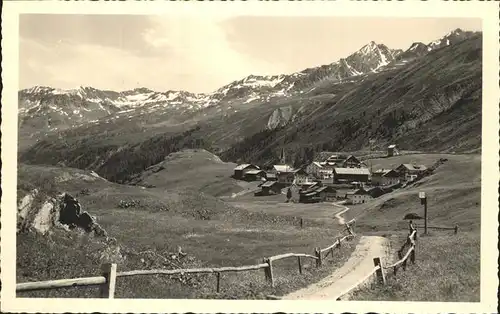 Obergurgl Soelden Tirol Obergurgl um 1900 Hoechstgelegene Kirchdorf Grossdeutschlands Gurgler Tal / Soelden oetztal /Imst