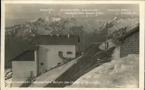 Zell See Bergstation Kitzsteinhorn Hochtenn / Zell am See /Pinzgau-Pongau