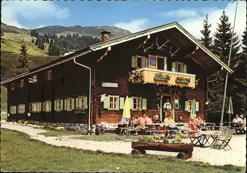Hinterglemm Saalbach Alpengasthof Sonnhof / Oesterreich /