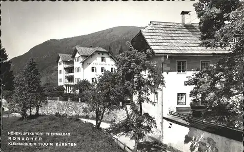 Bad Kleinkirchheim Kaernten Thermalbad Ronacher / Bad Kleinkirchheim /Oberkaernten