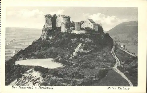 Kirn Nahe Ruine Kirburg / Kirn /Bad Kreuznach LKR