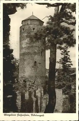 Sudetengau Burgruine Hassenstein