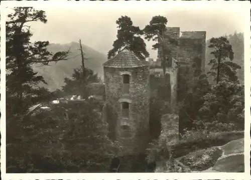 Sudetengau Burgruine Hassenstein