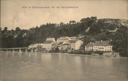 Ach Salzach Teilansicht Ach Salzach Bruecke