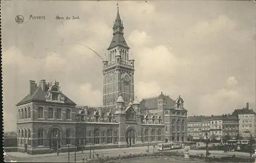 Anvers Antwerpen Gare du Sud Feldpost /  /
