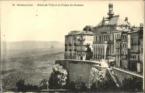 Constantine Hotel de Ville et la Plaine du Hamma