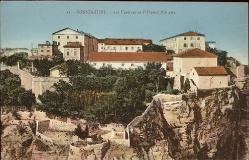 Constantine Les Casernes et l Hopital Militaire