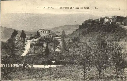 Miliana Panorama et Vallee du Chelif