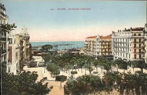 Alger Algerien Le Boulevard Laferriere / Algier Algerien /