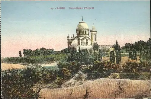 Alger Algerien Notre Dame d Afrique / Algier Algerien /