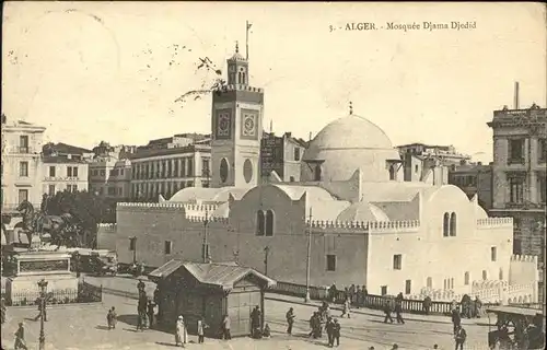Alger Algerien Mosquee Djama Djedid / Algier Algerien /