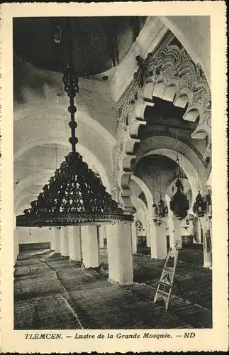 Tlemcen Lustre de la Grande Mosquee