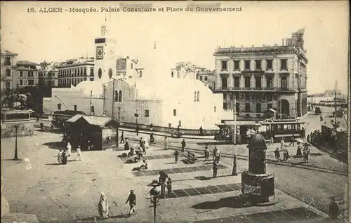 Alger Algerien Mosquee Palais Consulaire Place du Gouvernement / Algier Algerien /