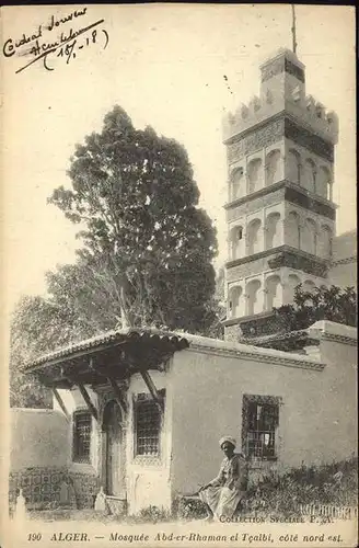Alger Algerien Mosquee Abd er Rhaman el Tcalbi / Algier Algerien /