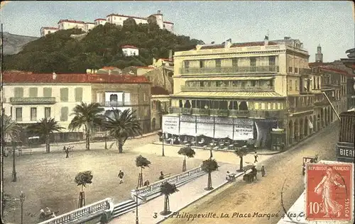 Philippeville Algerien Place Marque
