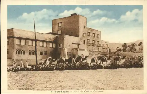 Bou Saada Hotel du Caid et caravane Kamel