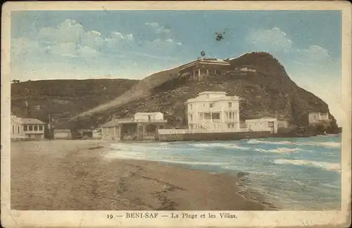 Beni Saf La plage et les villas