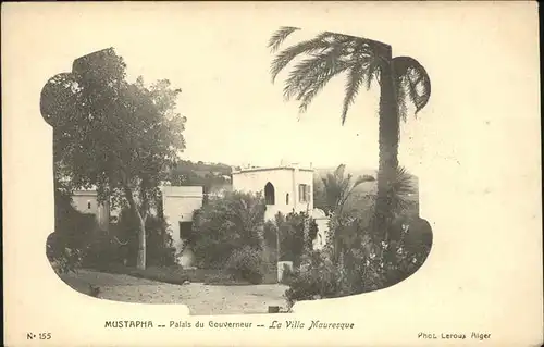Alger Algerien Mustapha Palais du Gouverneur La Villa Mauresque / Algier Algerien /