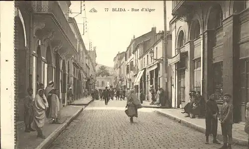 Blida Algerien Rue d Alger