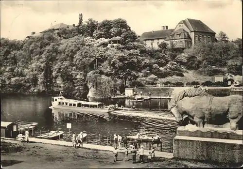 Kroellwitz Halle Saale An der Giebichensteinbruecke / Halle /Halle Saale Stadtkreis