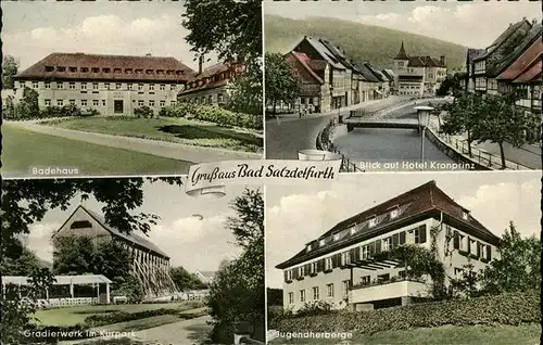 Bad Salzdetfurth Badehaus Hotel Kronprinz Gradierwerk Jugendherberge / Bad Salzdetfurth /Hildesheim LKR