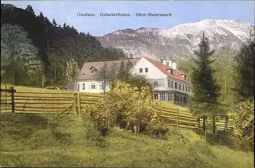 Gesaeuse Gstatterboden Ober-Steiermark /  /