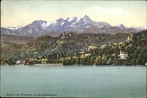 Reifnitz Woerthersee Woertersee Karawanken / Maria Woerth /Klagenfurt Land