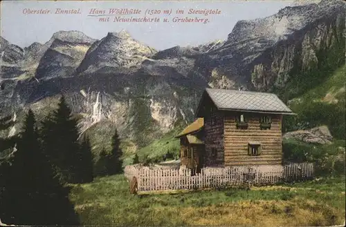 Seewigtale Hans Woedlhuette Neualmscharte Gruberberg Kat. 