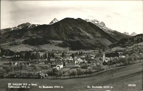 St Gallen Steiermark Kl. Buchstein Gr. Buchstein /  /