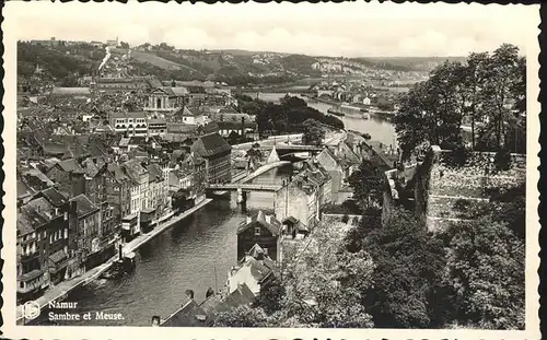 Namur Sambre et Meuse Wallonie Br?cke