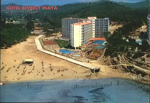 Paguera Mallorca Islas Baleares Playas Hotel Beverly Playa Fliegeraufnahme / Calvia /Mallorca