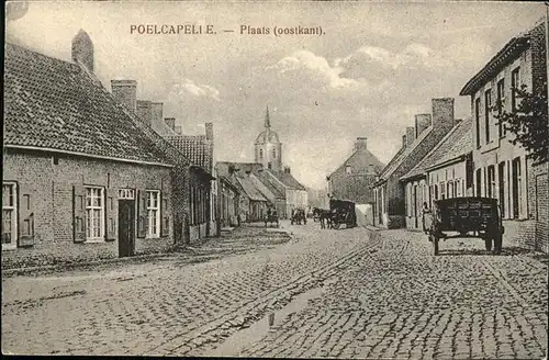 Poelcapelle Laats Oostkant Pferdewagen Kat. 
