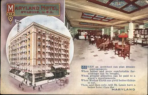 St Louis Missouri Maryland Hotel  /  /