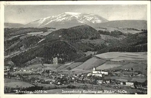 Kirchberg Wechsel Schneeberg / Kirchberg am Wechsel /Niederoesterreich-Sued