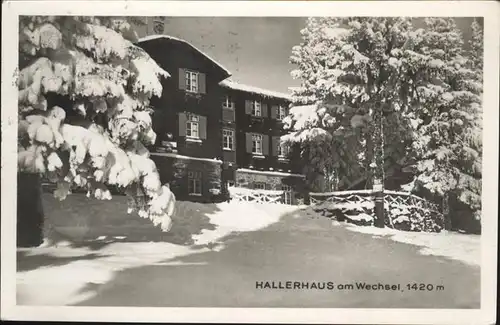 Hallerhaus Wechsel  Kat. Moenichkirchen