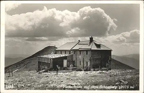 Fischerhuette Schneeberg  Kat. 