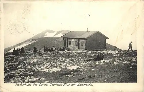 Fischerhuette Schneeberg Kaiserstein Kat. 