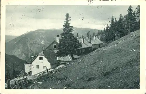 Schneeberg Oesterreich Baumgartnerhaus