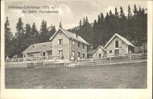 Unterberg Niederoesterreich Unterberg Schutzhaus