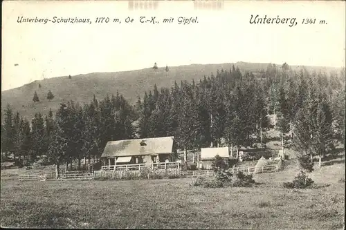Unterberg Niederoesterreich Unterberg Schutzhaus